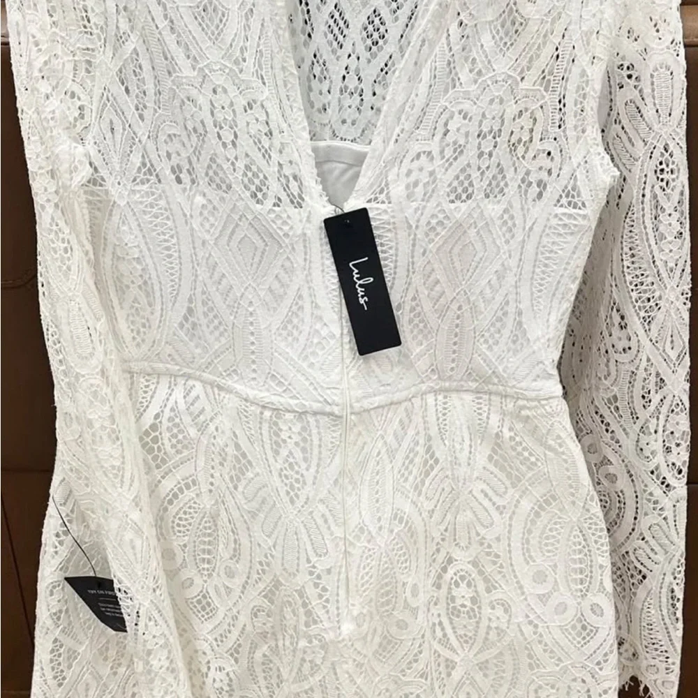 Lulus White Mini Dress - Picture 4 of 5